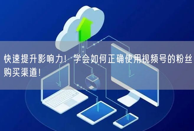 快速提升影响力!学会如何正确使用视频号的粉丝购买渠道!