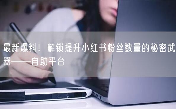 最新爆料！解锁提升小红书粉丝数量的秘密武器——自助平台