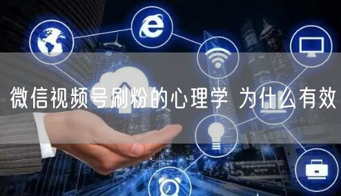 微信视频号刷粉的心理学 为什么有效